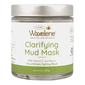 Waxelene Beautifying Mud Mask With Vitamin A - clarifying mud mask waxelene vitamin C