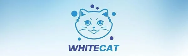 Thetis Laundry Detergent Sheets | 50 sheets (100 Loads) | Dissolves Fast | Eco-friendly Biodegradable No Plastic Jug | Home Travel College | Fresh Floral Scent - Cat face on blue gradient with WhiteCat Text