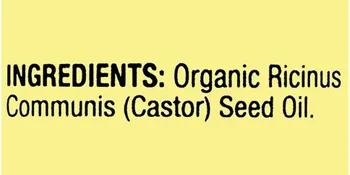 Cold-Pressed Castor Oil - Unrefined & Hexane-Free Organic - For Hair and Skin - 8 fl oz - product information 3