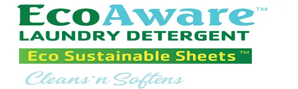 Deep Clean Laundry Detergents 30 Sheets and upto 60 Loads. Ecofriendly liquid free and compact laundry detergent. (Fresh Fragrance) - EcoAware Laundry Detergent Eco Sustainable Sheets Cleans'n Softens