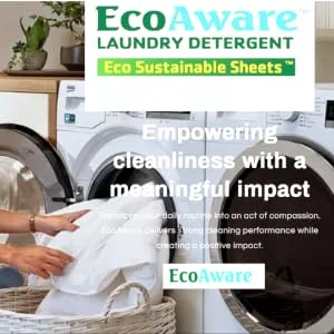 Deep Clean Laundry Detergents 30 Sheets and upto 60 Loads. Ecofriendly liquid free and compact laundry detergent. (Fresh Fragrance) - Empowering Cleanliness with a meaningful impact