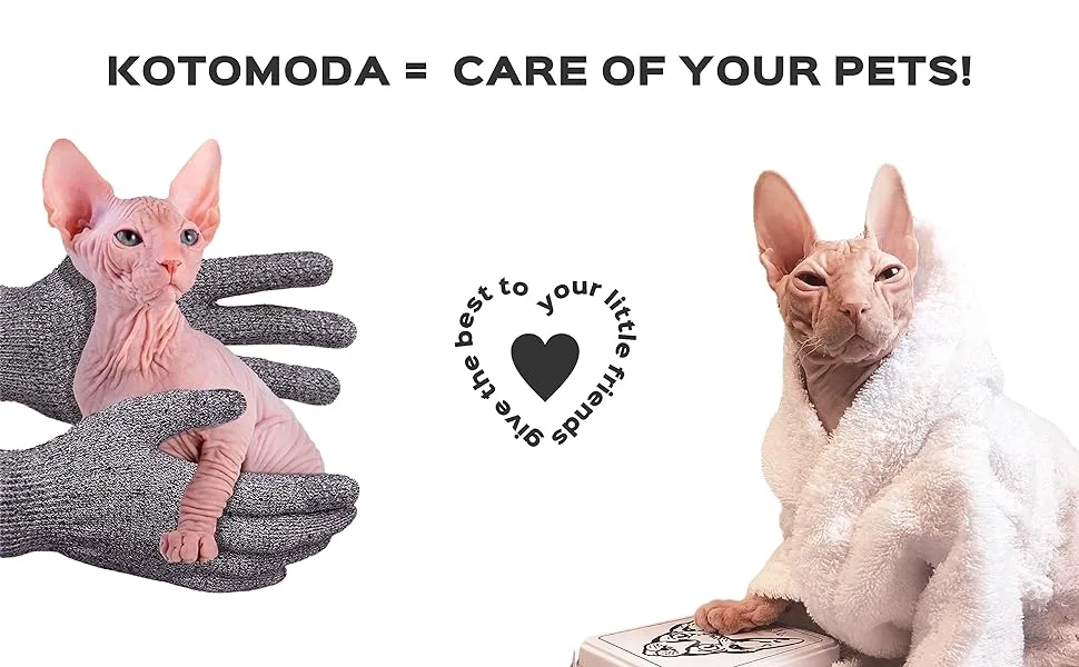 Sphynx Hairless cats Carbonized Bamboo Bath Exfoliating Gloves Charcoal Bamboo Shower Body Scrub - care of pets