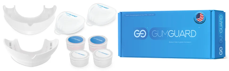 Denture Mouthguard Soft Customizable Fit for Upper & Lower Arches Relief for Grinding & Clenching - Ideal for Denture Wearers & Implant Patients Upper and Lower Clear Set 1 Original Upper & Lower Set Clear - set6
