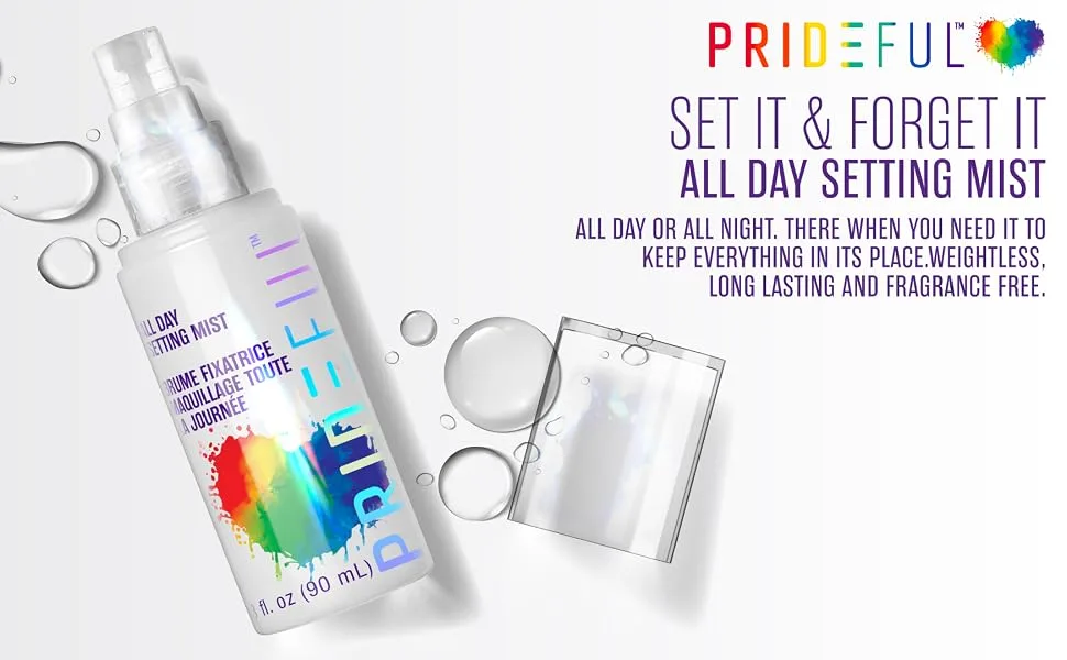 Prideful - Set It & Forget It - All Day Setting Spray - 'Tommie' - setting spray