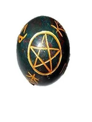 Jet Awesome Bloodstone Crystal Ball Sphere Genuine Original Authentic Usui Engraved 45 mm - 50 mm Gemstone Unique Rare - STAR