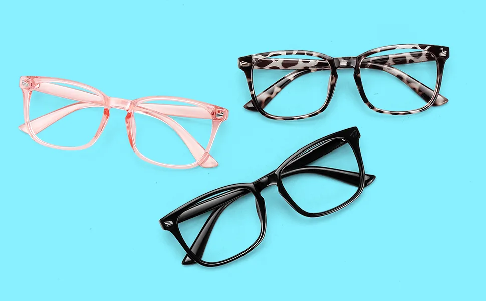 WOWSUN Kids Blue Light Blocking Glasses for Boys Girls Lightweight TR Computer Gaming Eyeglasses Frames Anti Eyestrain Black+purple - kids blue light glasses computer glasses blocker filter blue ray boys girls anti eyestrain