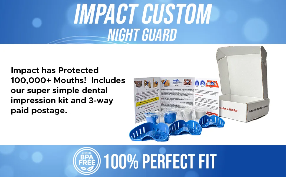 Impact Nightguards Custom Soft Night Guard 2mm -Upper 2MM Upper - custom night guard
