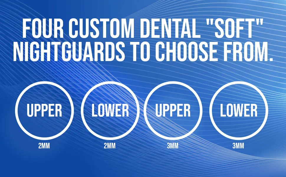 Impact Nightguards Custom Soft Night Guard 2mm -Upper 2MM Upper - soft nightguards
