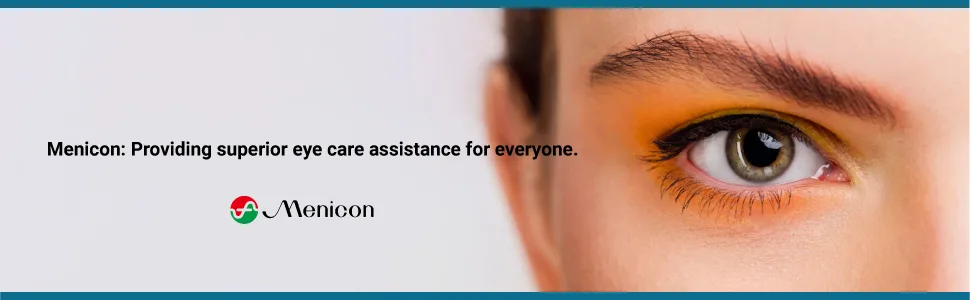 Menicon LacriPure Saline Contact Lens Solution for Lens Rinse & Insertion 98 Vials 5ml - contact lens solution