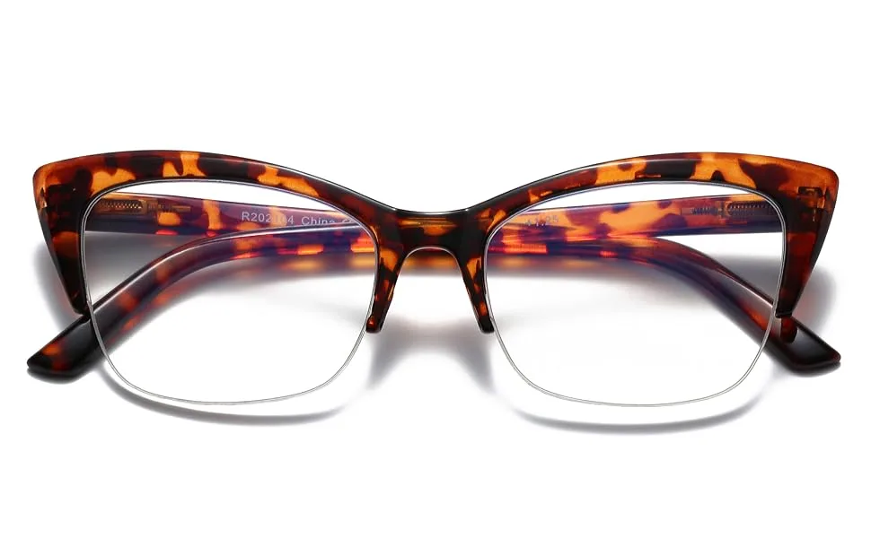 Bevi Blue Light Blocking Reading Glasses with Spring Hinges Magnifying Anti Eye Strain Glasses For Men & Women Tortoise Shell 1.5 x - product information 10