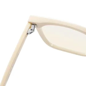 Bevi Stylish Blue Light Blocking Glasses for Women or Men Eye Strain Dry Eyes Headaches and Blurry Vision Blocks Glare White - product information 9