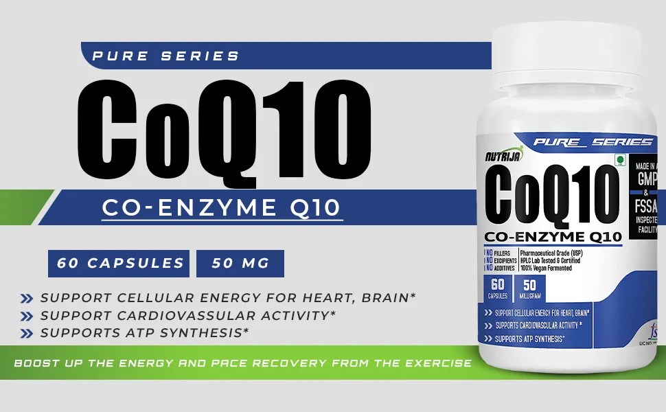 COENZYME Q10 (COQ10) 50MG - (120 Capsules) - SPN-BNB85
