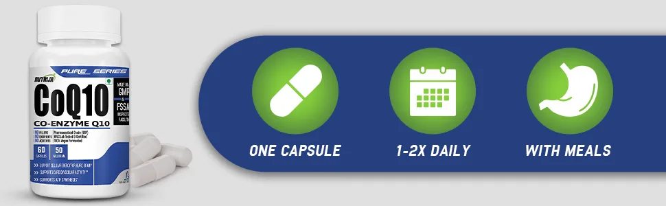 COENZYME Q10 (COQ10) 50MG - (120 Capsules) - SPN-BNB85