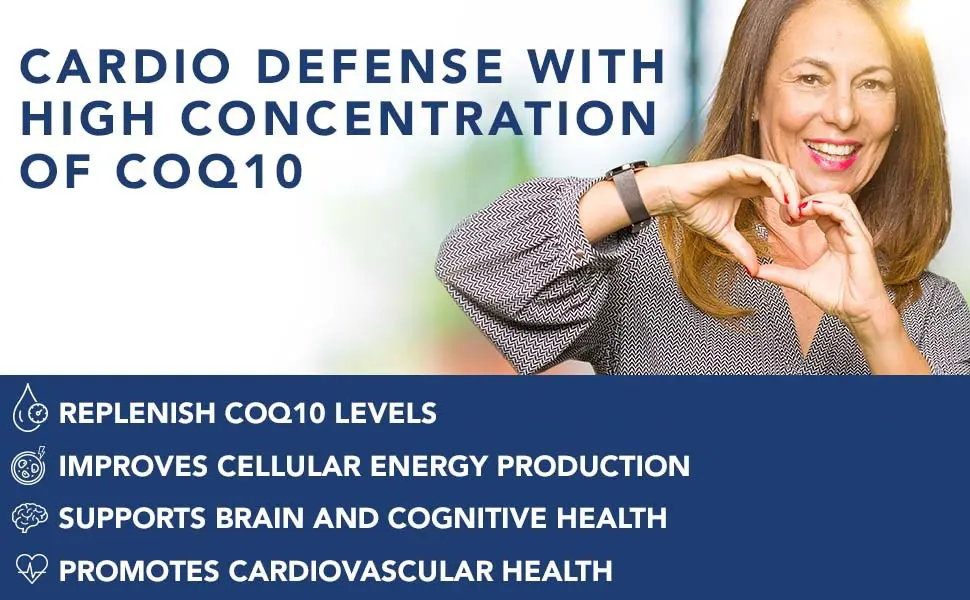 CoQ10 200mg Softgels Premium Rapid Release Coenzyme Q10 Heart Supplement Energy Production Immune Support 60 Liquid Capsules - coq10