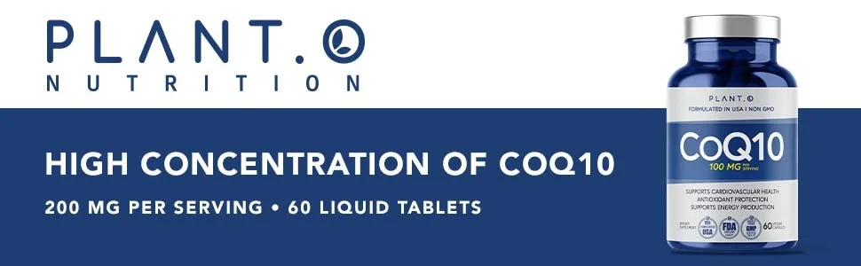 CoQ10 200mg Softgels Premium Rapid Release Coenzyme Q10 Heart Supplement Energy Production Immune Support 60 Liquid Capsules - coq10 200mg softgels