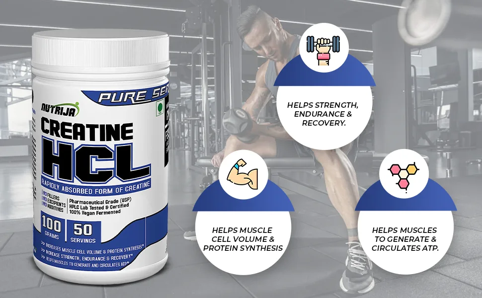 Creatine HCL - 100Grams - SPN-BNB85