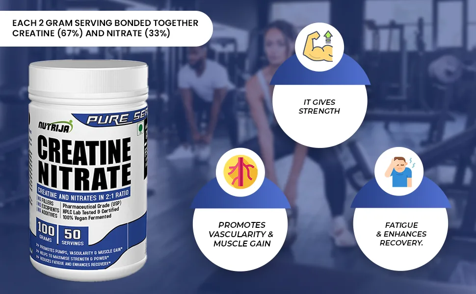 Creatine Nitrate -100 Grams - SPN-BNB85