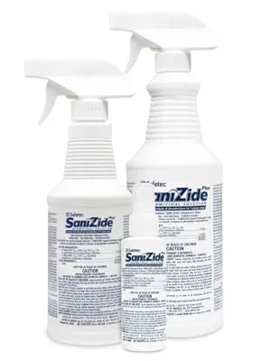 Safetec 32 Oz. SaniZide Plus Spray Bottle - SaniZide Plus Spray
