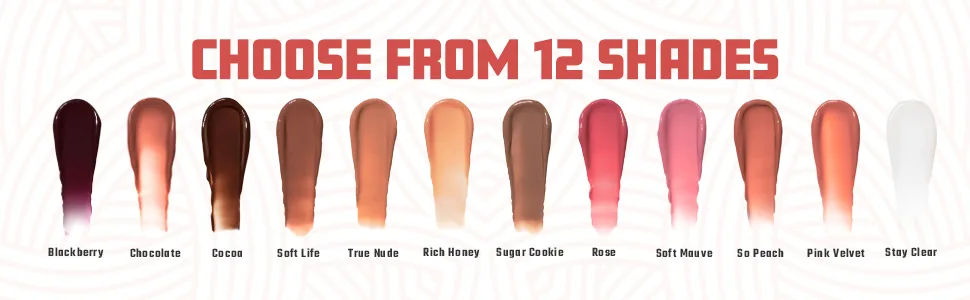 Juvia's Place Volumizing Gloss Sticks Rose - Shiny Luscious Lips with Nourshing Hydration Plumping Gloss Lip Plumper Gloss Plumping Lip Balm Hydrating Lip Gloss - makeuo flavored stickgloss causmetics moisturizing gift dry cooling cocnut glazed lipp overnight