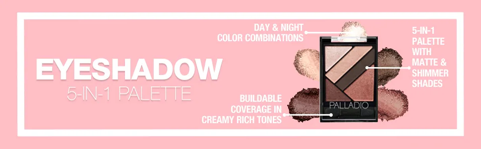 Palladio Silk Fx Eyeshadow Mirage - palladio eyeshadow matte palette day night combination cruelty free shimmer shades colors