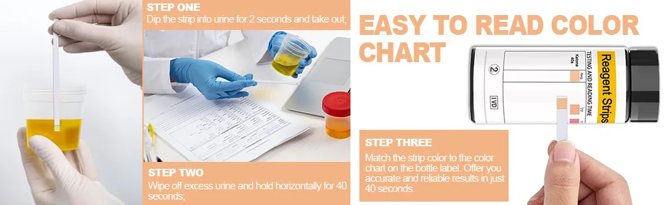 200CT Ketone Test Strips - Keto Strips for Quick & Accurate Results Easy-to-Use Ketosis Test Strips Easy to Read Results | 200 Ketone Strips - Easy to Use