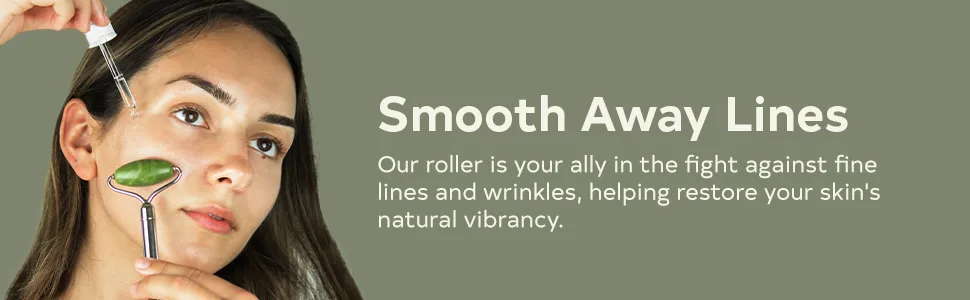 Olivet Jade Roller Spa Grade Manual Face Roller Massager for Ultimate Facial Massage and Skin Care Includes Gift Box & Travel Pouch - Image 5
