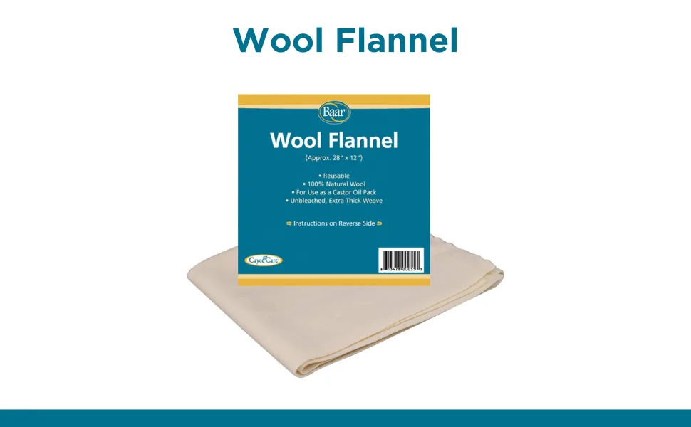 Extra Large 100% Natural Unbleached Extra Thick Wool Flannel - Wool Flannel