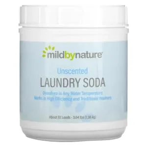 Mild By Nature Laundry Soda Unscented 3.04 lbs (1.38 kg) - Laundry Soda