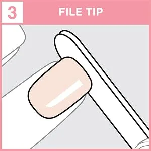 KISS imPRESS No Glue Mani Press-On Nails Design 'Playground' Medium Red Kids Size Squoval Shape Includes 30 Nails Prep Pad Instructions Sheet 1 Manicure Stick 1 Mini File - image