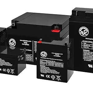 AJC Battery Compatible with Interstate SEC0905 SLA 6V 4.5Ah Emergency Light Battery - AJC Sealed Lead Acid SLA AGM Replacment Batteries