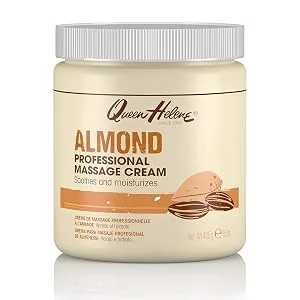 Queen Helene Professional Massage Cream, Almond, 15 Oz (Packaging May Vary) Professional Massage Cream, Almond, 15 oz. - almond