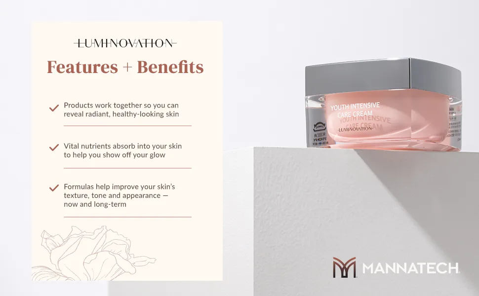 Mannatech Luminovation Youth Intensive Care Cream with 8 Peptides - Luminovation Youth Intensive Cream