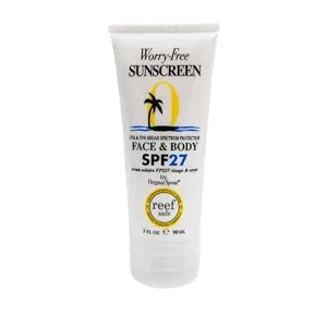 Original Sprout Face and Body Sunscreen SPF 27 for All Skin Types Reef Safe Travel Size 3 oz. Bottle 3 Ounce - product information 3