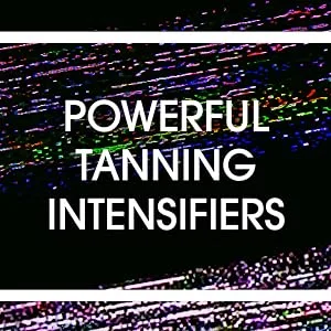 Ed Hardy Tanning Hyper Inked - High Intensity Color Correcting Skin Firming Anti-Aging Black Bronzer Dark Tanning Lotion - Powerful Tanning Intensifiers