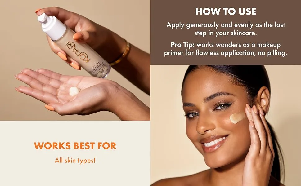Kopari Sun Shield Soft Glow - Sunscreen For Face with SPF 30 and Vitamin E - Broad Spectrum Protection - 1.5oz - Sun Shield Soft Glow Daily Face SPF 30