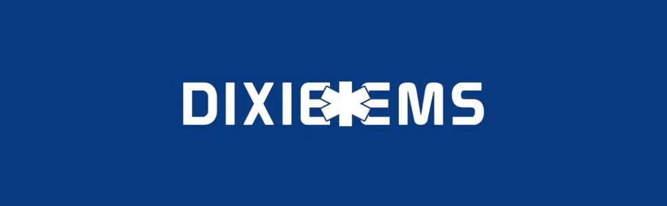 Dixie EMS Dual Head Stethoscope Fully Functioning Stethoscope for Doctors Nurses EMTs Cosplay Role Play Halloween etc. Stealth Black - dixie header