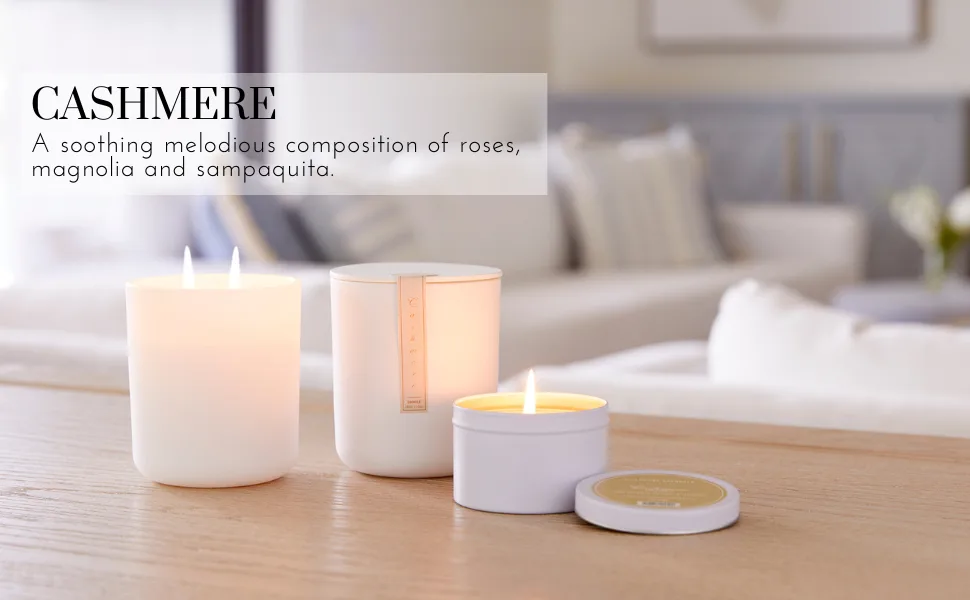 Hillhouse Naturals Diffuser - Diffuse Time 4-6 Months - Made in USA - 6 Oz (Cashmere) - Cashmere candles and scent characteristics
