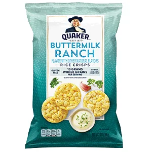 Quaker Rice Crisps Savory Variety Pack, 14 single serve bags - product information 1