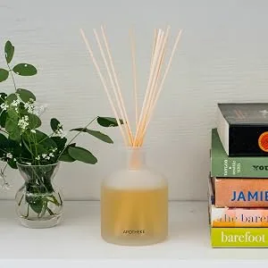 Apotheke Holiday Candles (Black Cypress Ceramic) - Apotheke Diffuser with books