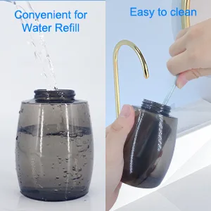 Cleaning flosser Dental 400ml Large Capacity Portable 360 Rotation 5 Cleaning DIY Modes 6 remplaceable Tips flossers for Braces Black - water flosser