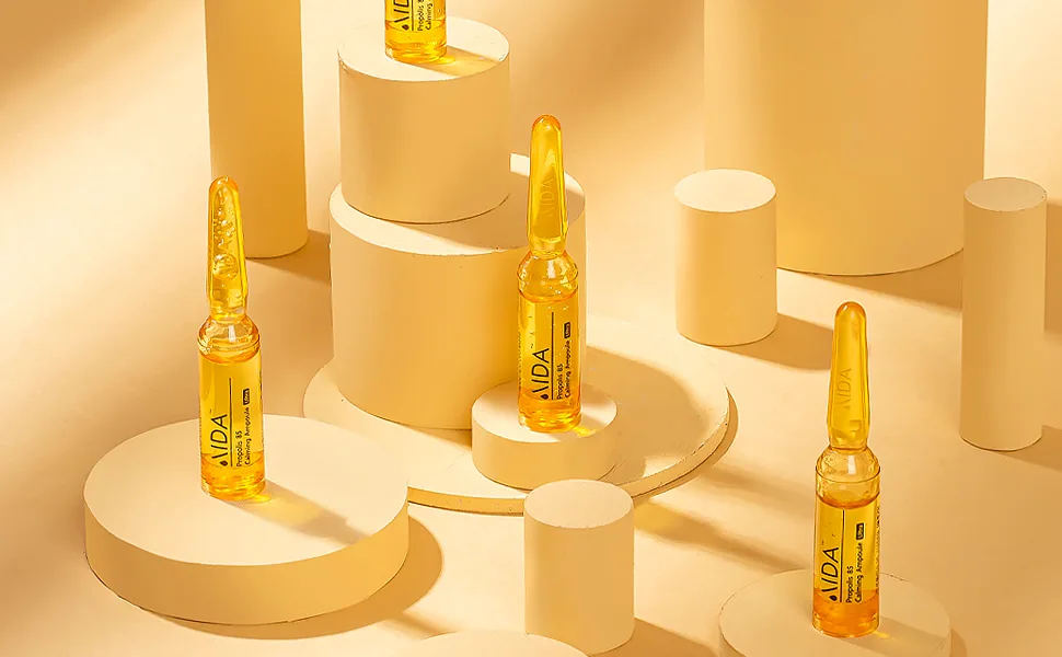 AIDA Propolis 85 Calming Complex Ampoule (Liquid/Quick Calming/Soothing/Propolis extracts 85%) - top2