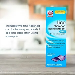 Rite Aid Lice Shampoo - 8 oz Lice Treatment - product information 3