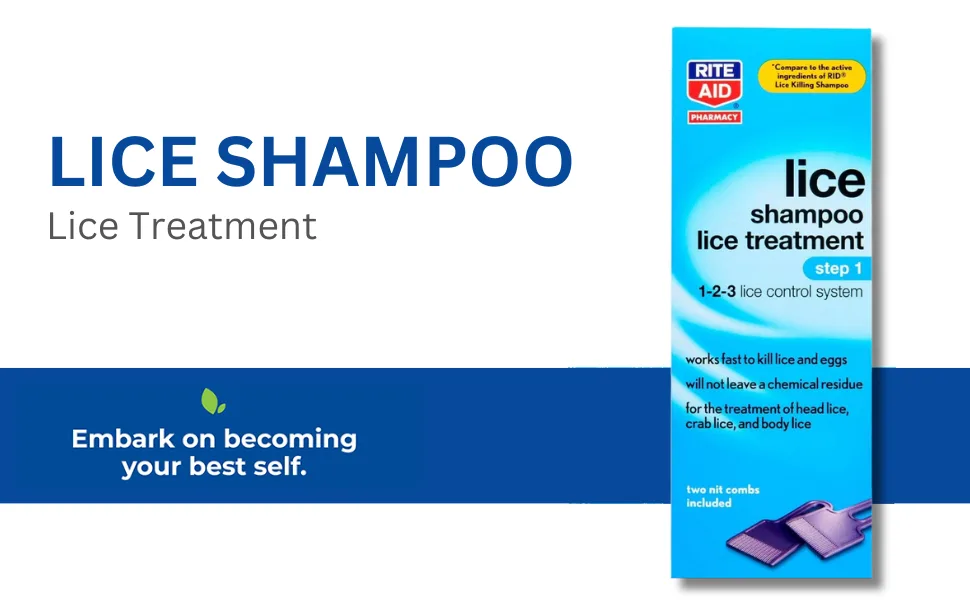 Rite Aid Lice Shampoo - 8 oz Lice Treatment - lice shampoo