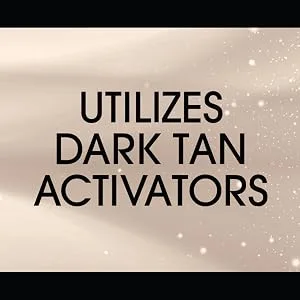 Devoted Creations Dare to be Dark Tanning Lotion Creamy and Clear Pure Tanning Optimizer Anti-Reddening Sensitive Skin Formula with Essential Vitamins and Nutrients 8.45 oz. - Utilizes dark tan activators