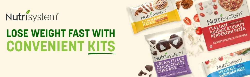 Nutrisystem 14 Day Kit Flex Ready-to-Go Breakfasts Lunches and Snacks 42 Servings - kit weight loss