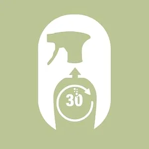 Multi-Purpose & Bathroom Cleaner Starter Kit - Natural Cleaning Products - Household Cleaners - All-Purpose Cleaner Tablets - Plant-Based - No Harsh Chemicals - Only attach the trigger once the tablet is fully dissolved. This typically takes about 30 minutes.