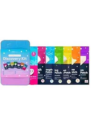 HANHOO Blemish Patch Discovery Kit | Blemish Patch Variety Kit | For Pimples Dark Spots and Clogged Pores | Hydrocolloid Patches | 7 Piece Kit | With Reusable Tin - product information 2