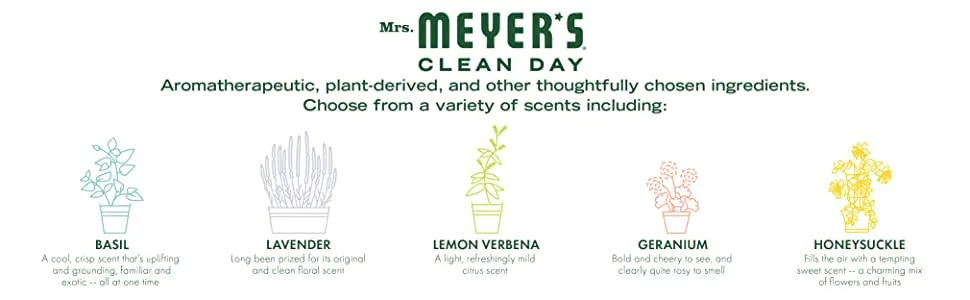 MRS. MEYER'S CLEAN DAY Limited Edition Scent Kitchen Basics Set (Lilac) - hand wash