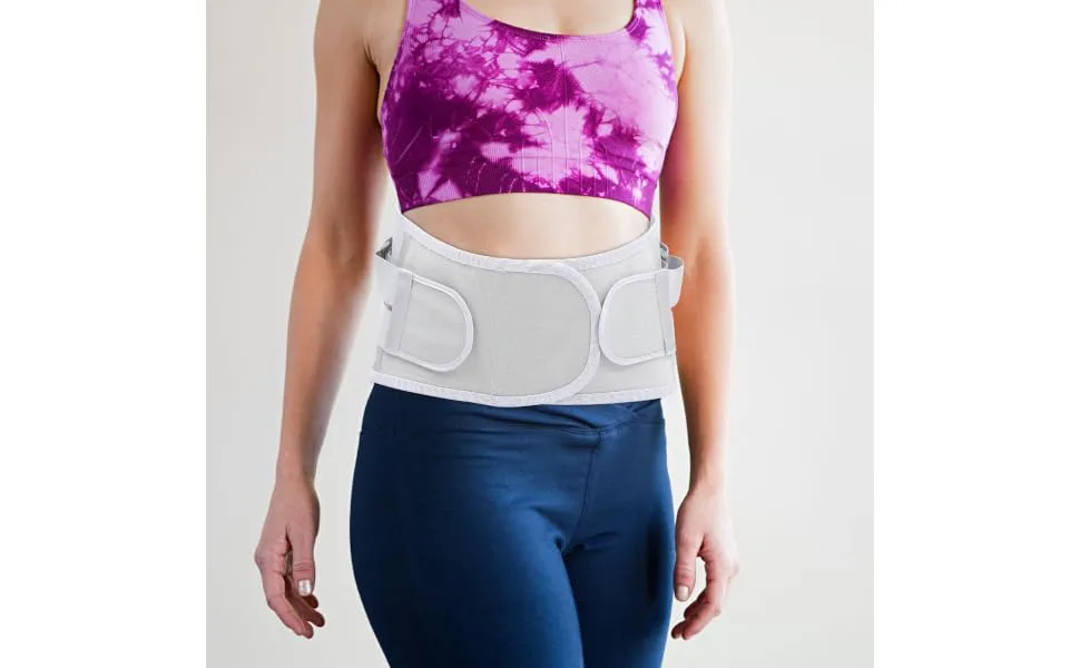 Sports Belt Back Brace for Lower Back Girdle Lower Back Protector Brace for Belt Buddy for Uterus Support Belt Trimmers Corset Breathable 115X23X1CM Silver3 - product information 4