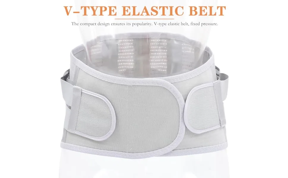 Sports Belt Back Brace for Lower Back Girdle Lower Back Protector Brace for Belt Buddy for Uterus Support Belt Trimmers Corset Breathable 115X23X1CM Silver3 - product information 7